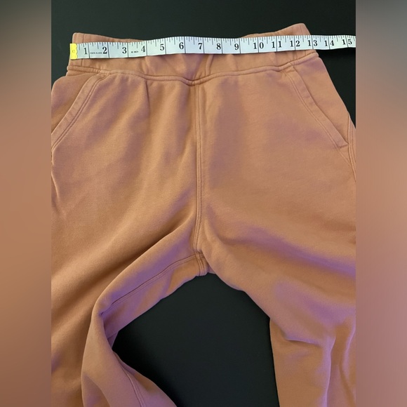 Lululemon Relaxed High Rise Cotton Joggers Pink Savannah Size 4 - Picture 12 of 14
